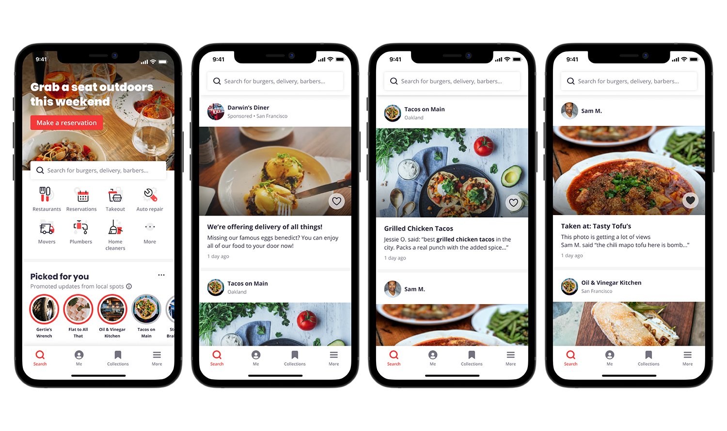 Yelp's new iOS home feed makes it easier to discover local restaurants