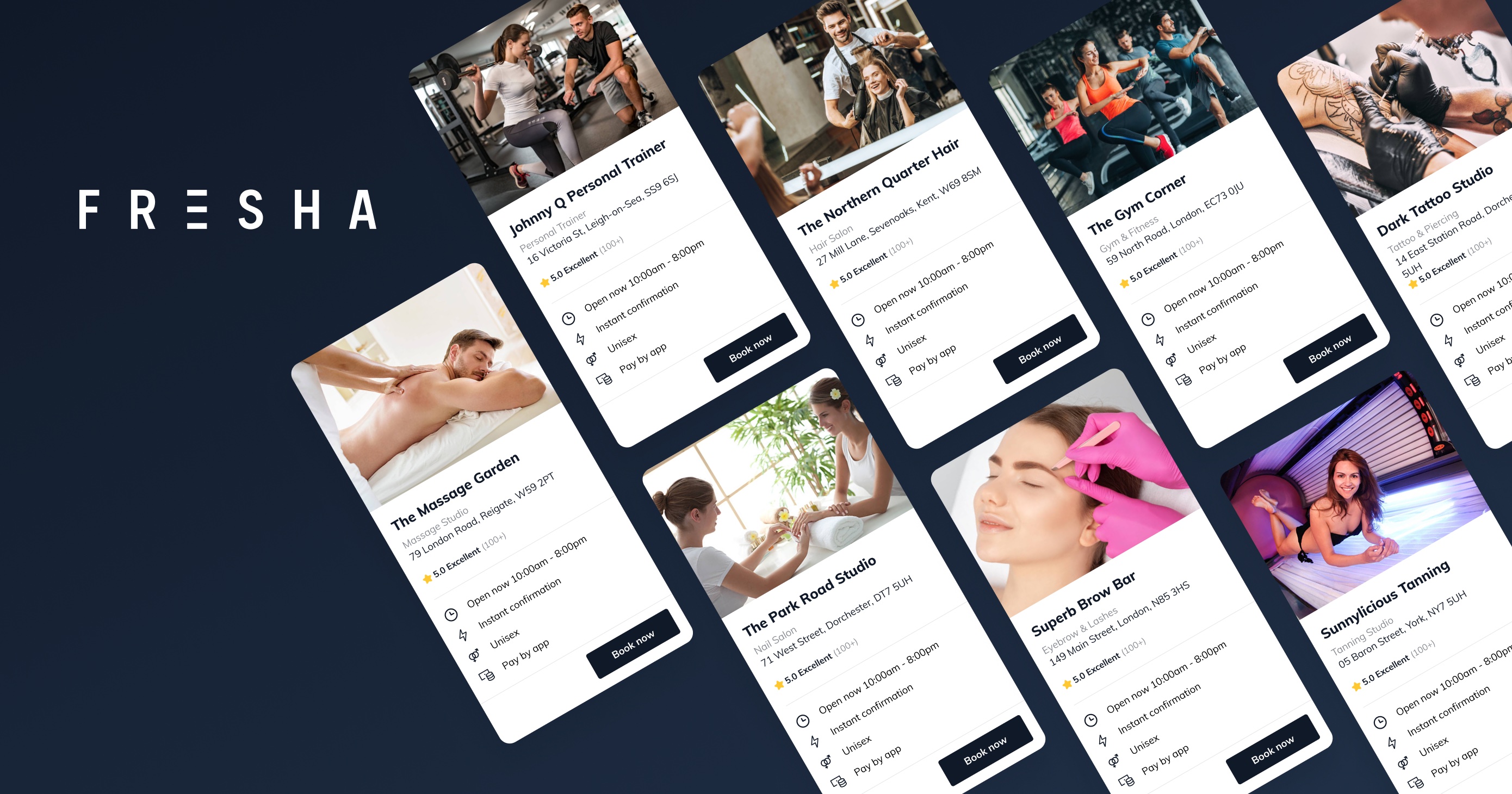 Fresha, a business platform for salons, spas and beauty and wellness