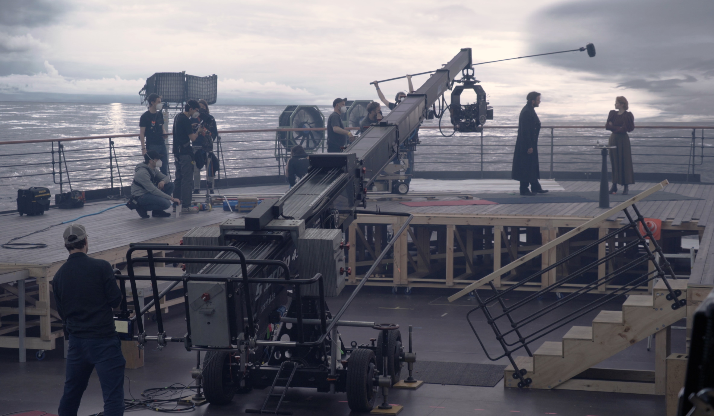 Inside Dark Bay, the spinning LED volume at the heart of Netflix's