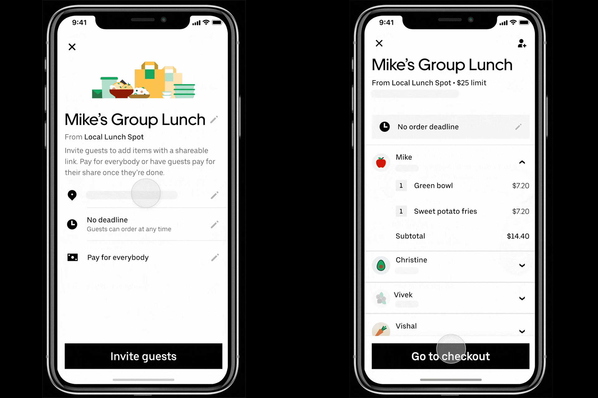 Uber Eats now lets you split the bill TechCrunch