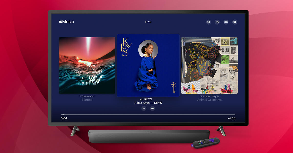 Apple Music arrives on Roku devices