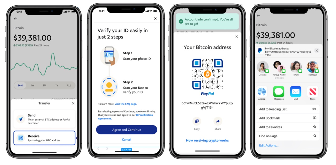 Paypal Is Finally Allowing Users To Move Their Cryptocurrency To Other Wallets | Techcrunch