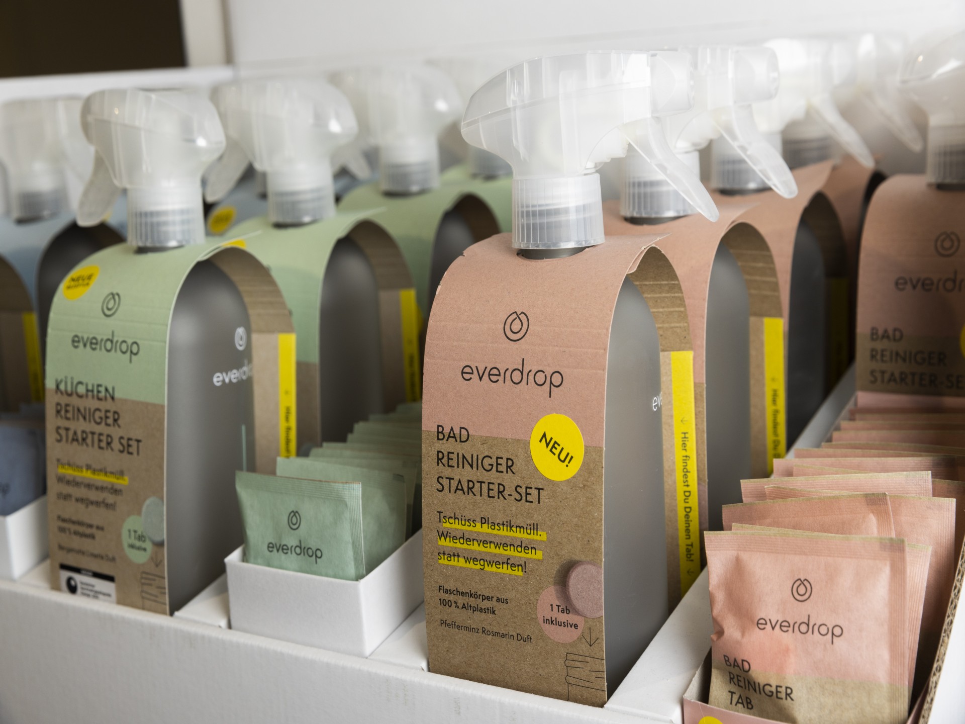 Can everdrop scale its plasticbottlefree cleaning products, as well