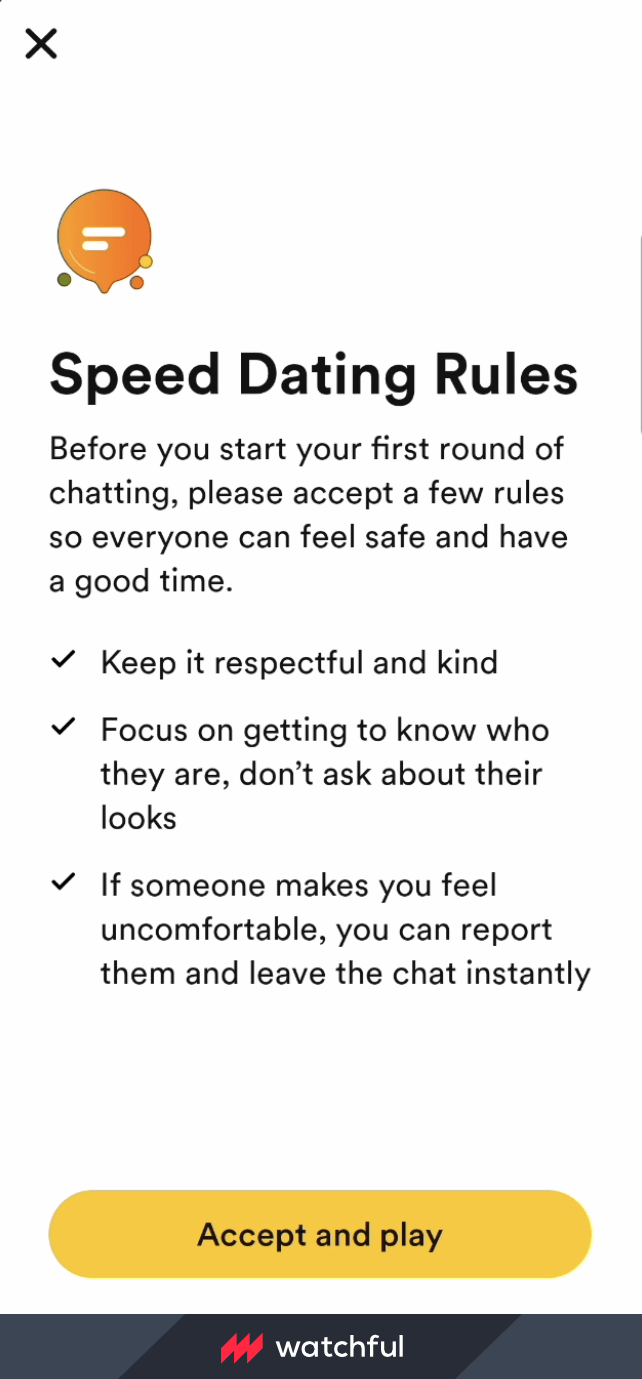 Bumble is testing a speeddating feature where users chat before