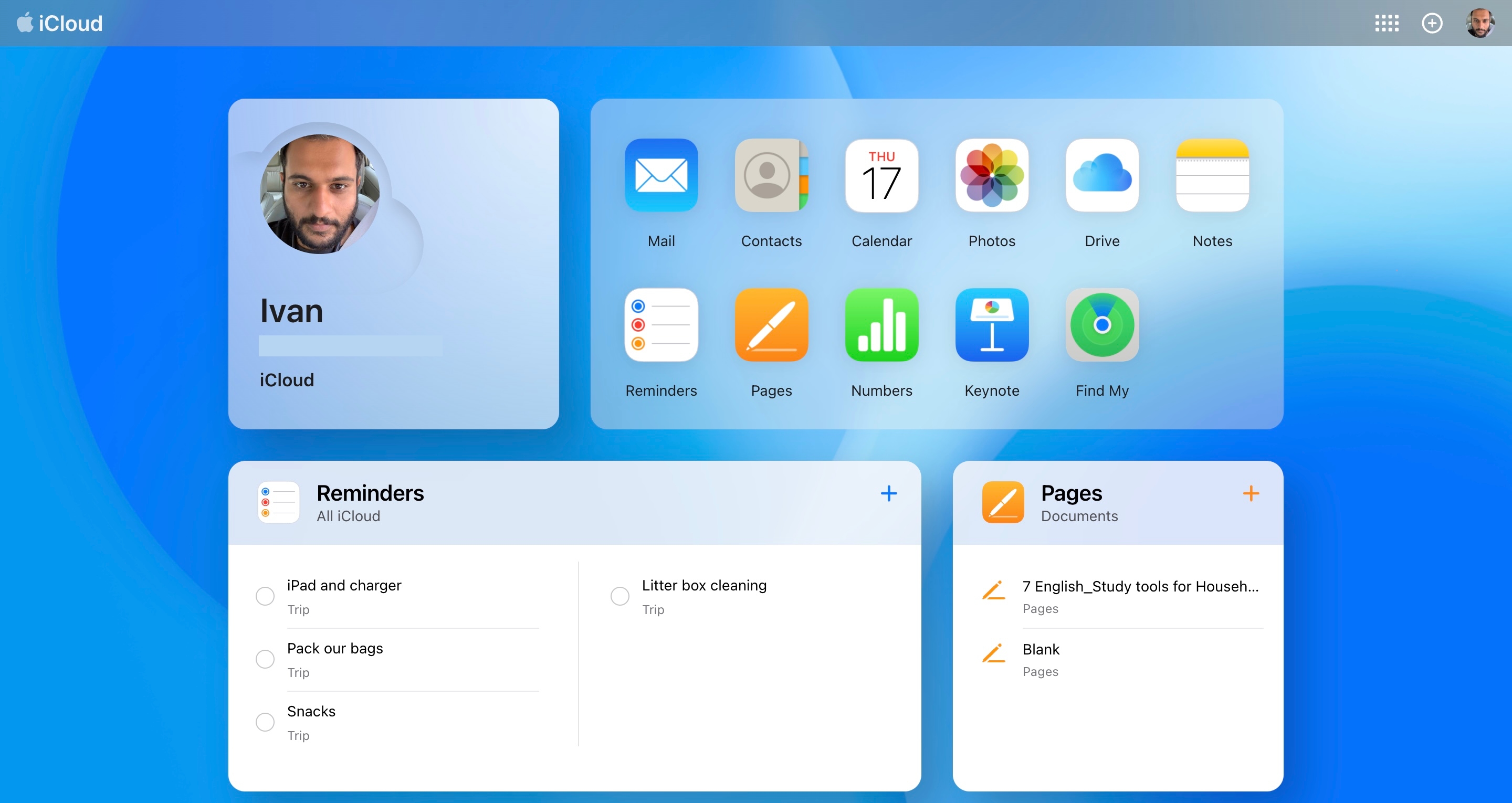 El sitio web iCloud de Apple obtiene un rediseño estilo widget » Que