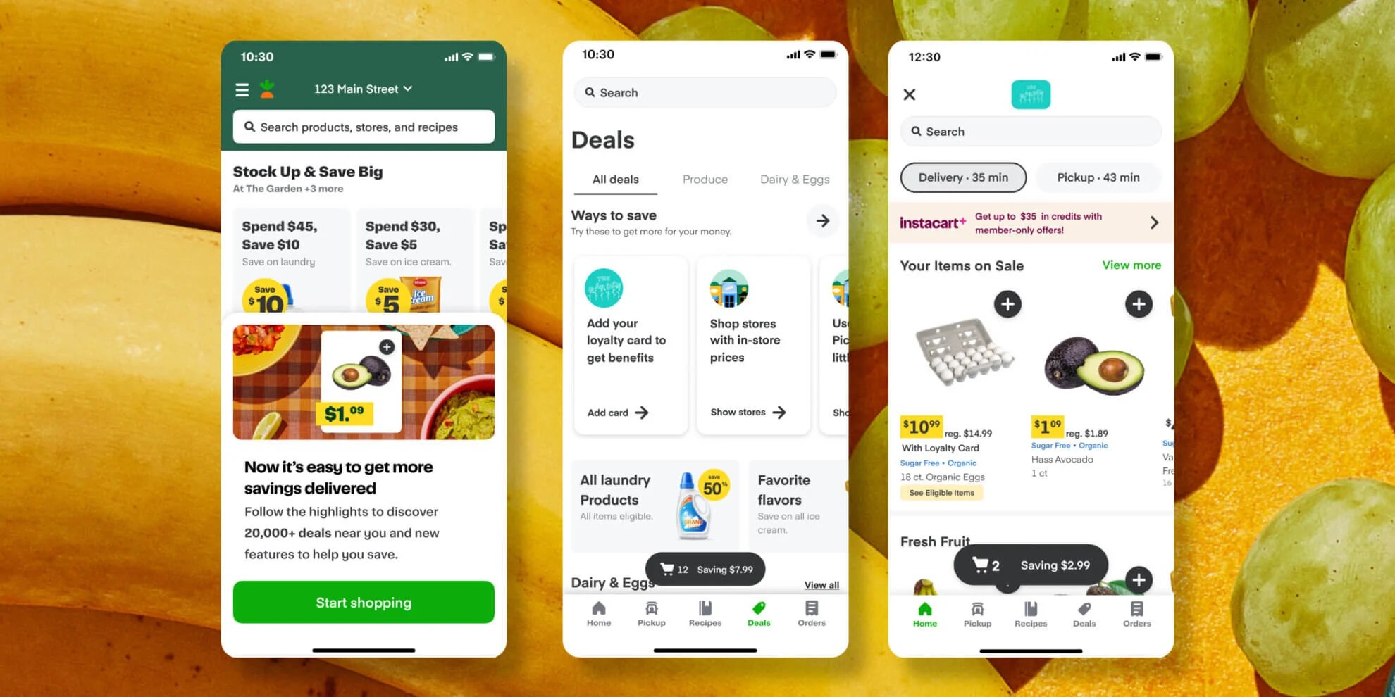 Instacart presenta nuevas formas para que los usuarios encuentren ofertas en su aplicación » Que