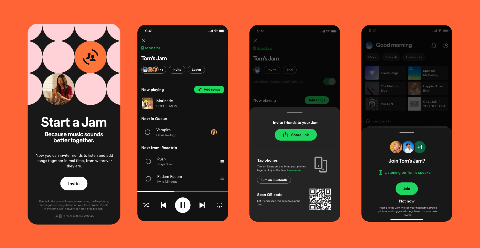 Spotify launches Jam, a realtime collaborative playlist controlled by