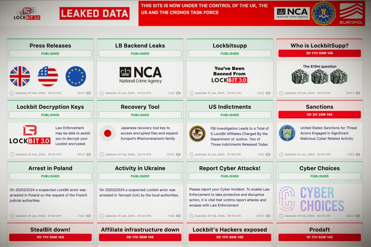 تم القبض على العضو الثالث في عصابة LockBit Ransomware تم القبض على العضو الثالث في عصابة LockBit Ransomware