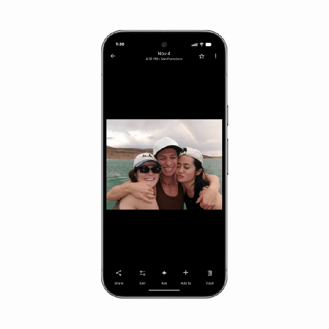 Google Photos adds new AI features for editing, expands AI-powered search to over 100 countries