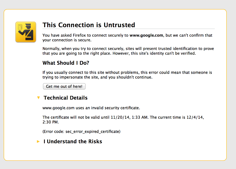 How to Fix Sec_error_expired_certificate TechCult