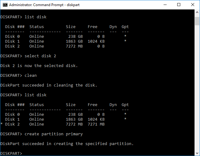 Clean Disk Using Diskpart Clean Command In Windows 10 techcult