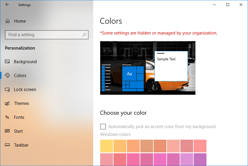 Prevent Changing Color and Appearance in Windows 10 TechCult