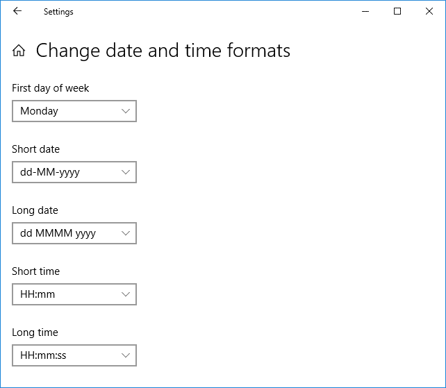 How To Change Date And Time Formats In Windows 10 techcult