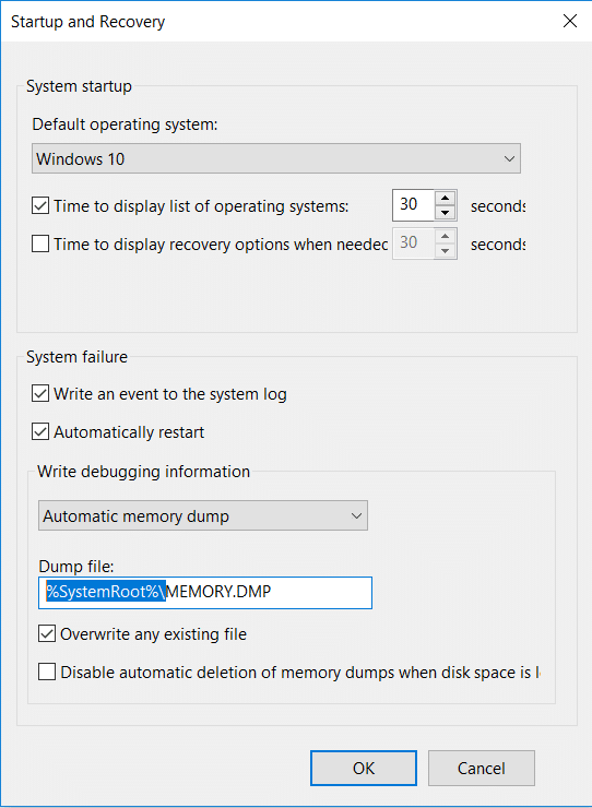 6 Ways to Delete System Error Memory Dump Files TechCult