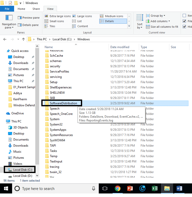 How to Delete SoftwareDistribution Folder on Windows 10 TechCult