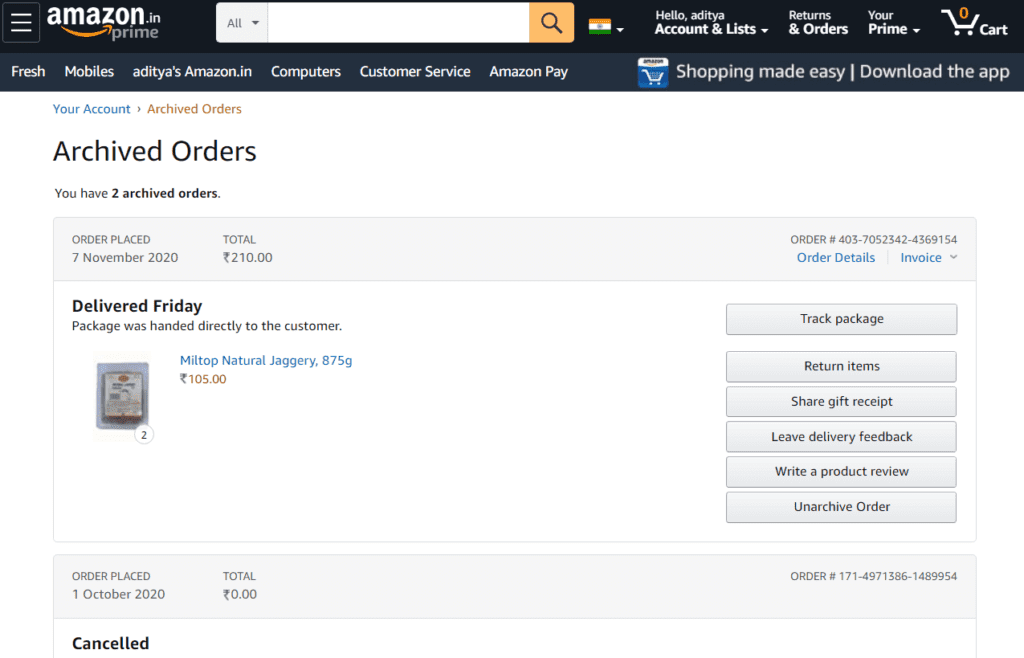 Where To Find Amazon Archived Orders A Comprehensive Guide
