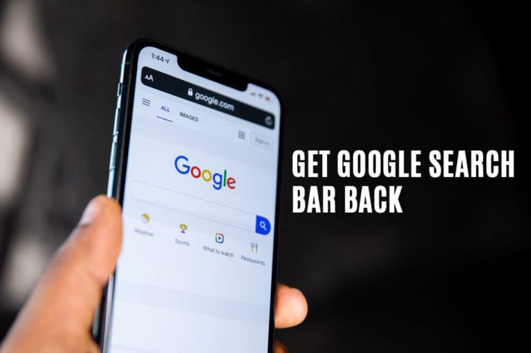 How to Get Google Search Bar Back on Android Home Screen TechCult