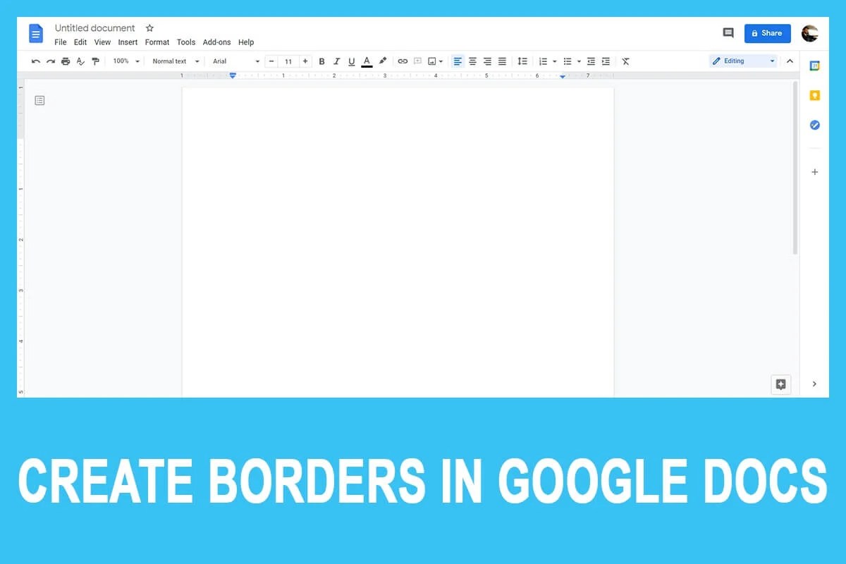 4 Ways To Create Borders In Google Docs techteds