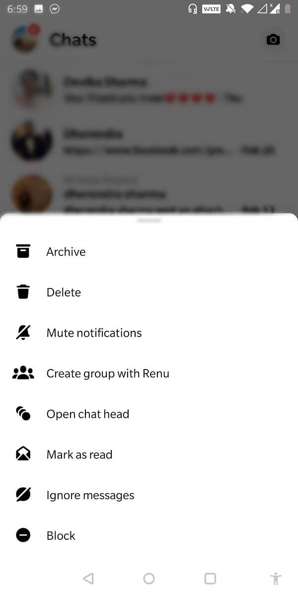 How To Ignore And Unignore Messages On Messenger techcult