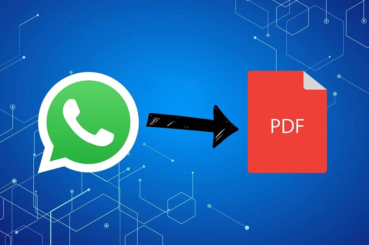 How to Export WhatsApp Chat as PDF TechCult