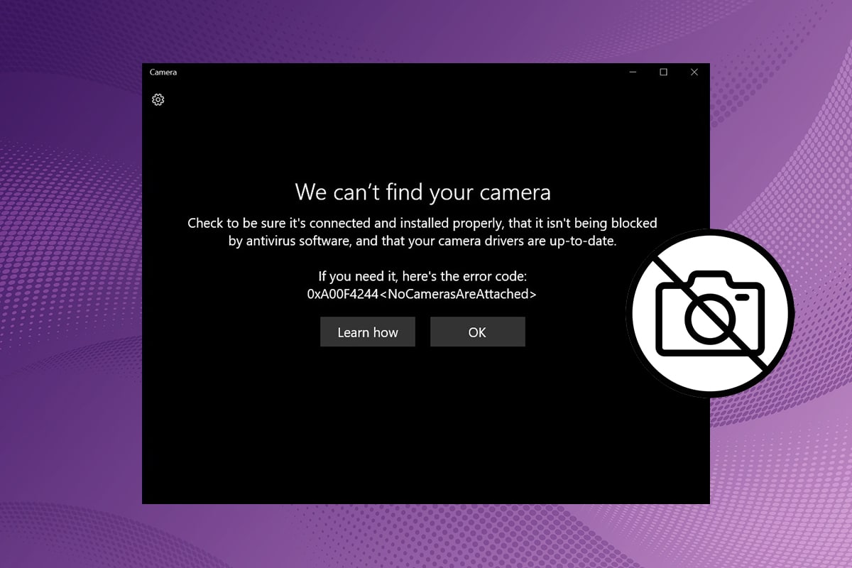 Fix Laptop Camera Not Detected on Windows 10 TechCult