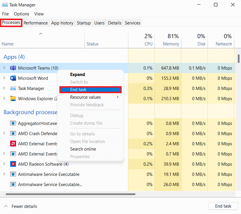 Fix Microsoft Teams Black Screen Issue techcult