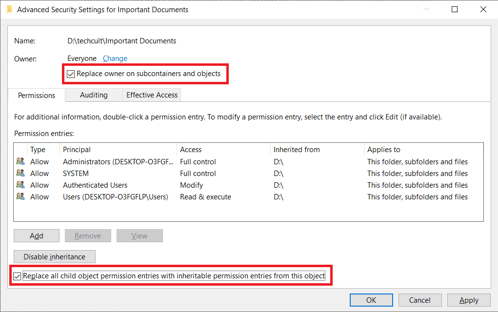 How to Fix Access is Denied Windows 10 TechCult