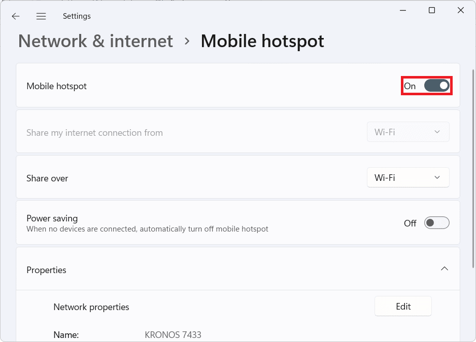 How to Enable or Disable Mobile Hotspot in Windows 11 TechCult