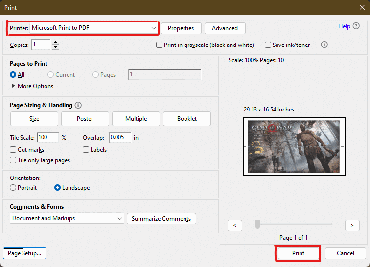 How To Print Large Images On Multiple Pages In Windows 11 techcult