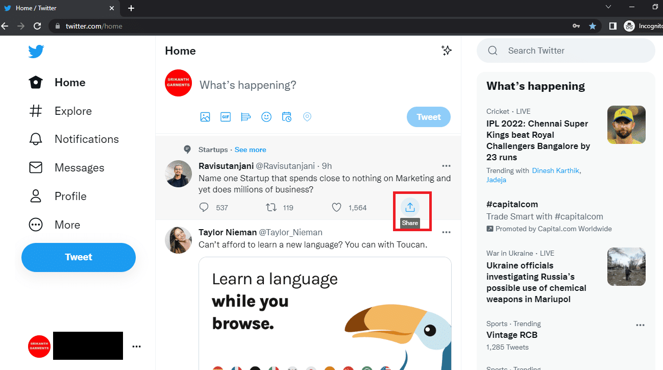 How To Use Bookmarks On Twitter techcult
