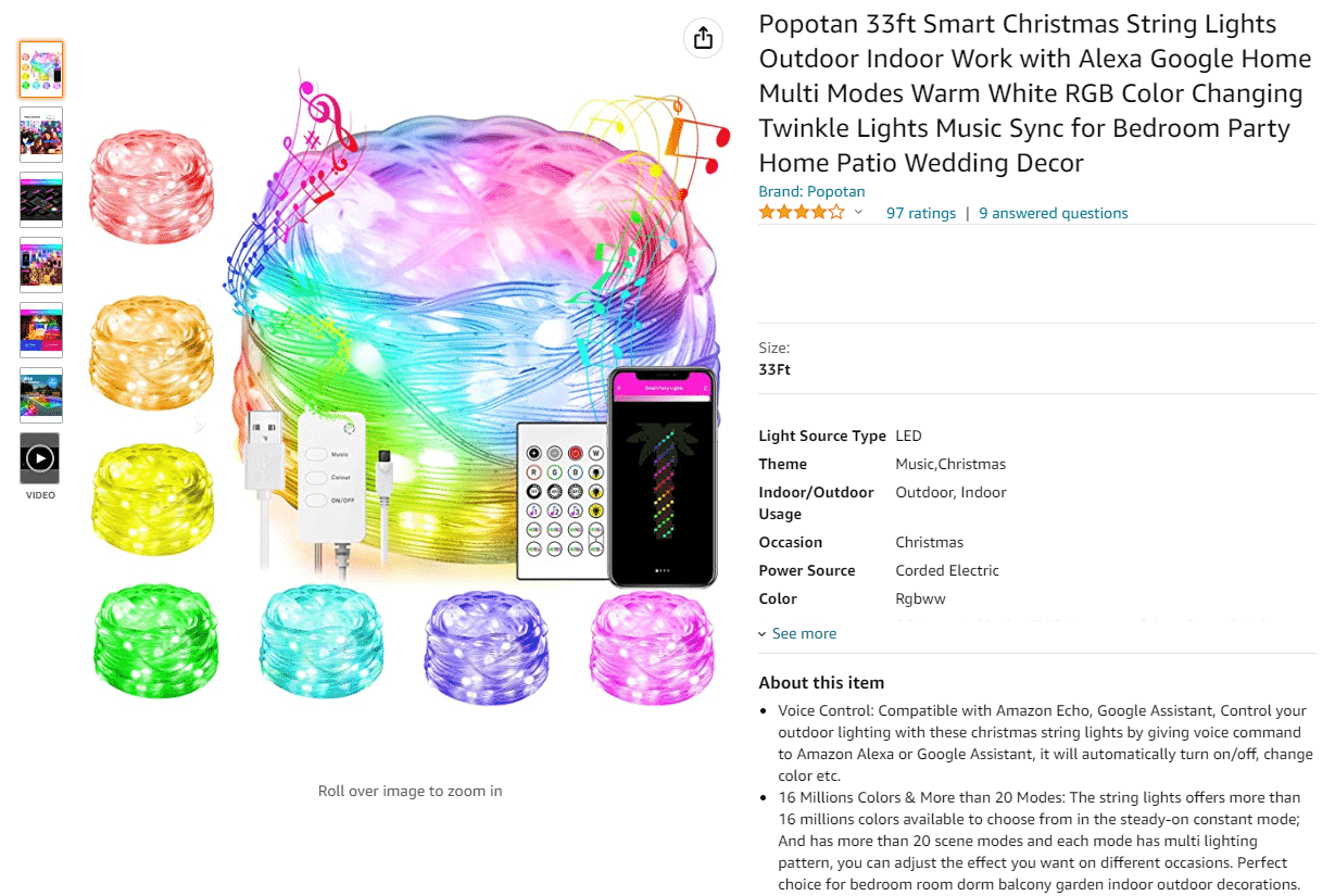 Top 10 Best App Controlled Christmas Tree Lights techcult