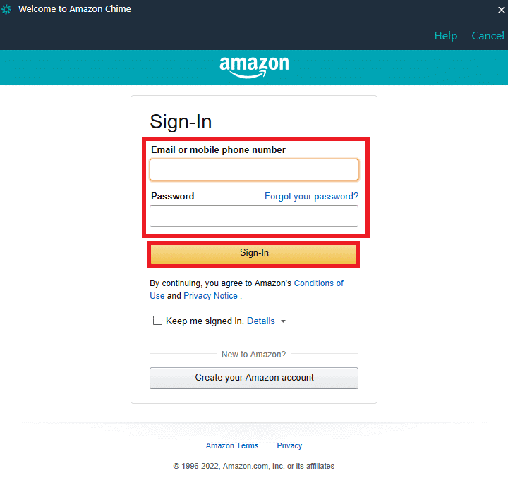 How Do I Log Into Amazon Chime BingoTingo