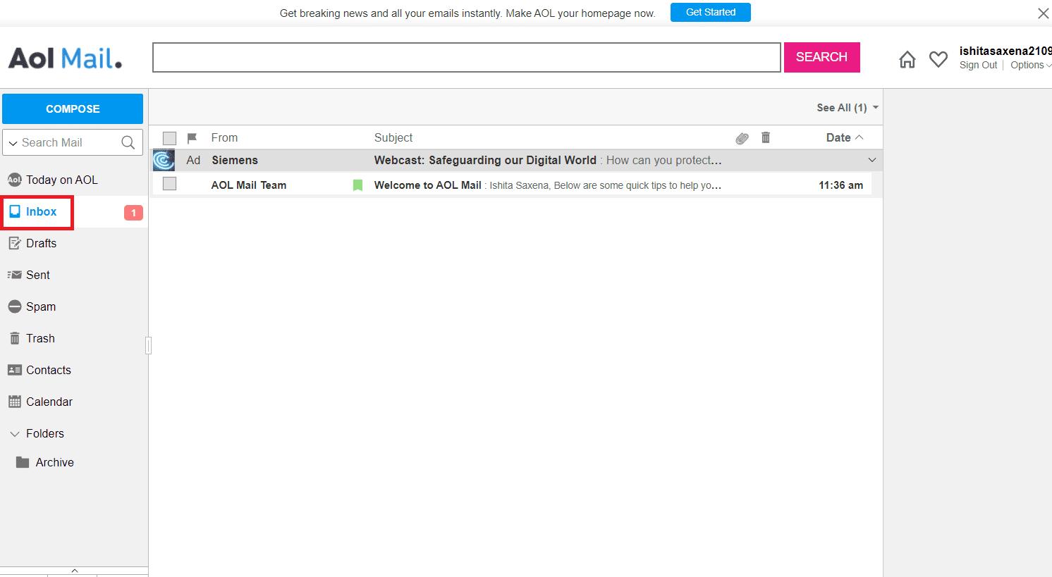 How to Login to AOL Mail in Windows 10 TechCult