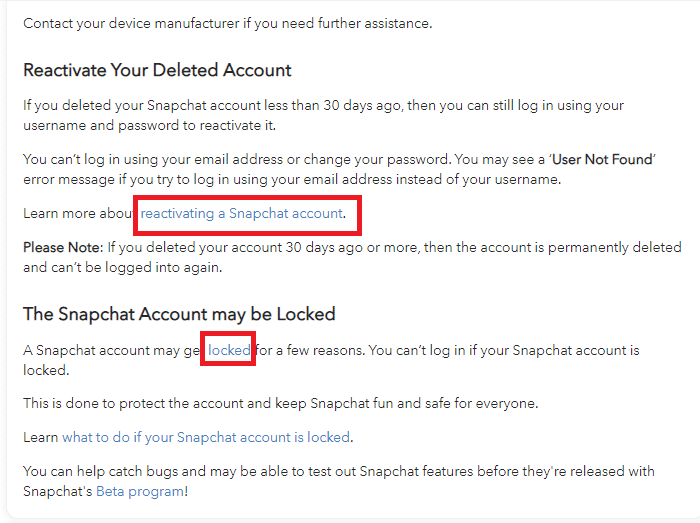 How to Recover Deleted Snapchat Account TechCult