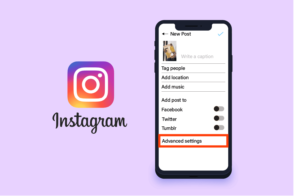 How to Find Advanced Setting on Instagram TechCult