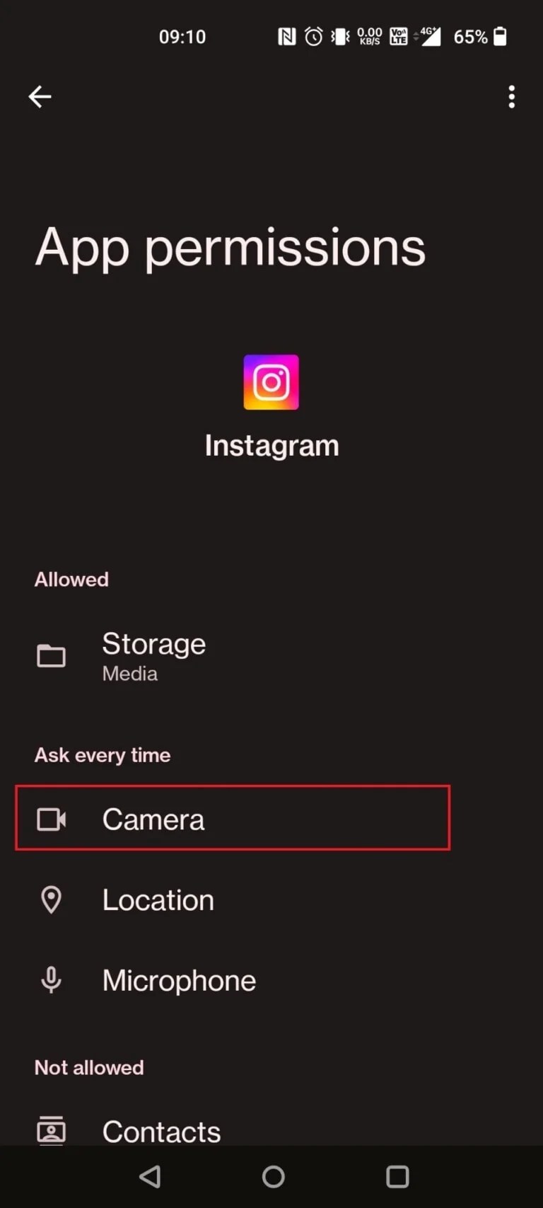 How to Enable Camera Access on Instagram TechCult