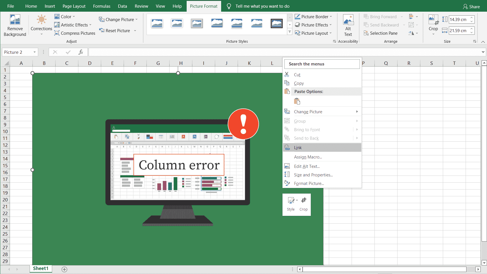How to Fix Move Excel Column Error TechCult