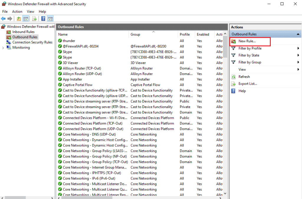 Windows Firewall Rule Program Path Wildcard at Terry Riddle blog
