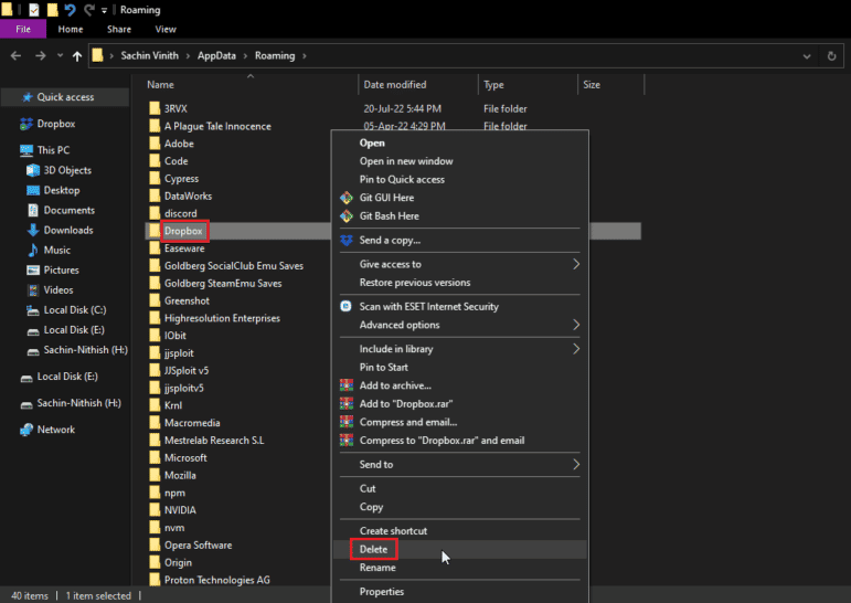 Fix Dropbox Error 400 Message in Windows 10 TechCult
