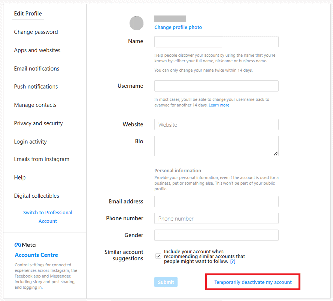 What Happens When You Deactivate Instagram techcult
