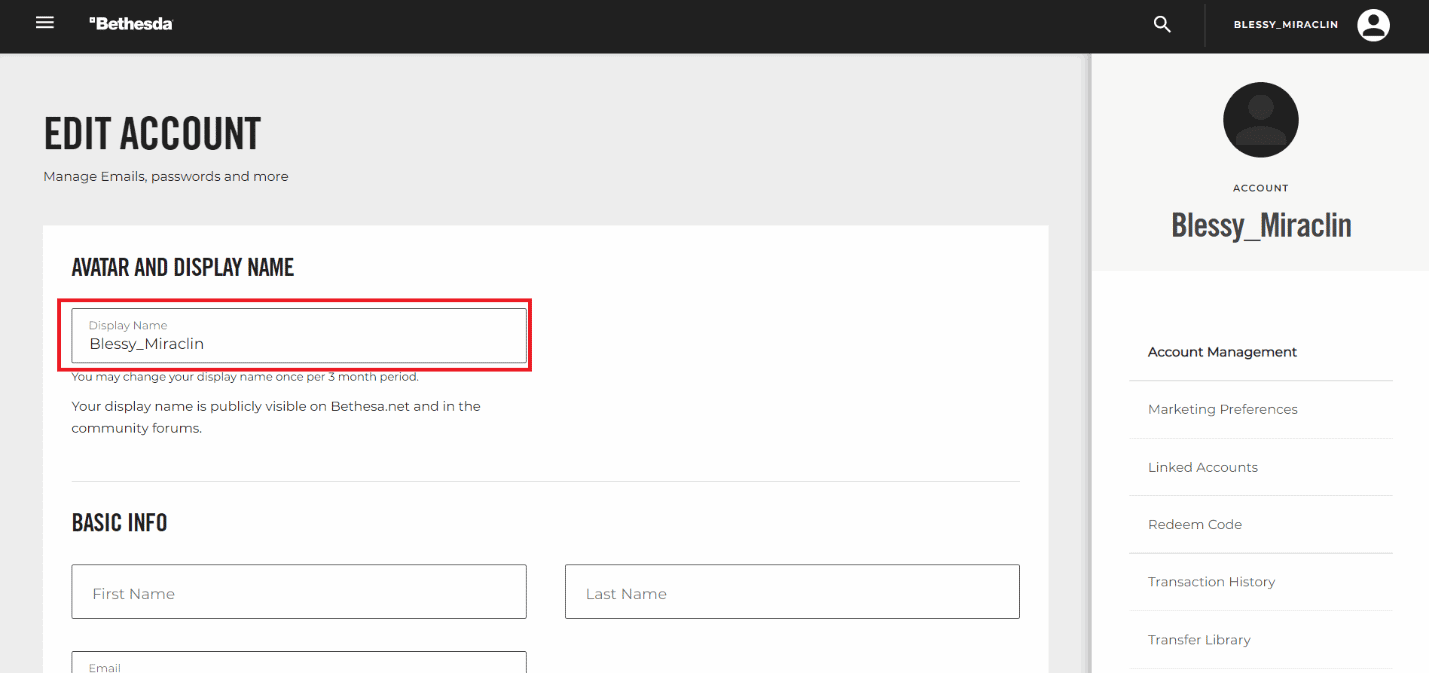 How To Perform Bethesda Account Recovery techcult