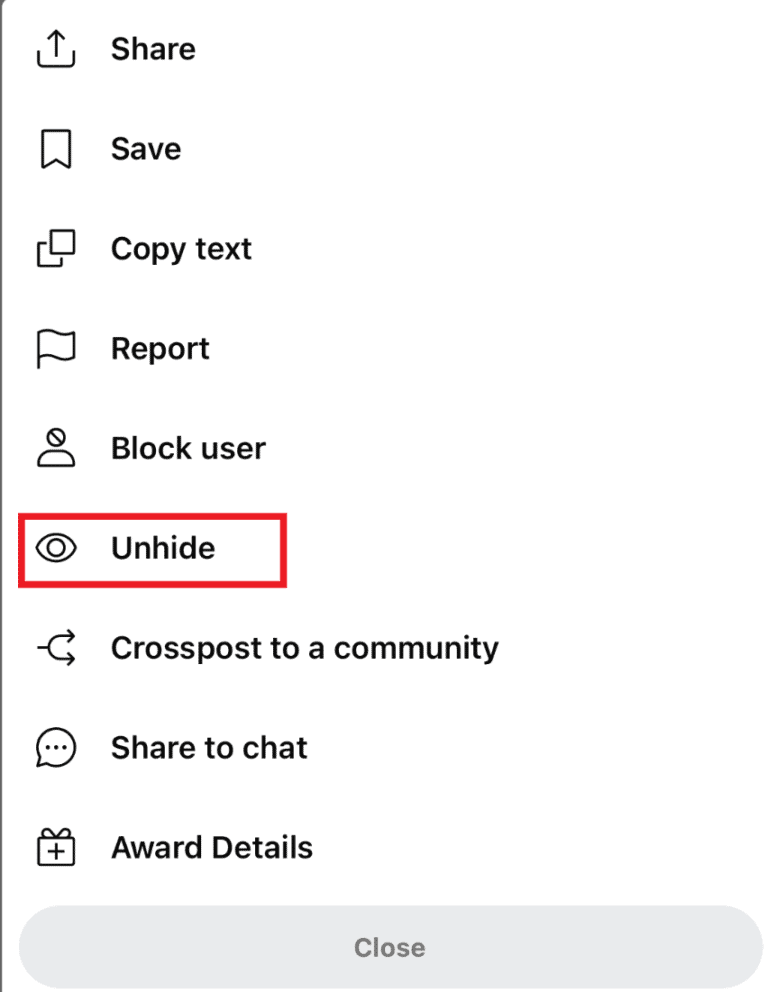 How to Unhide Posts on Reddit on Android TechCult