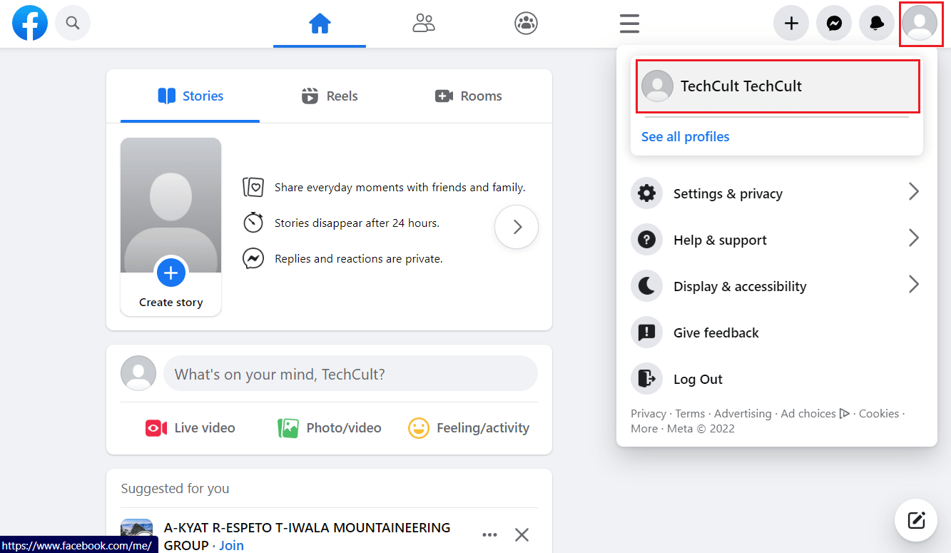 How To Lock Facebook Profile techcult