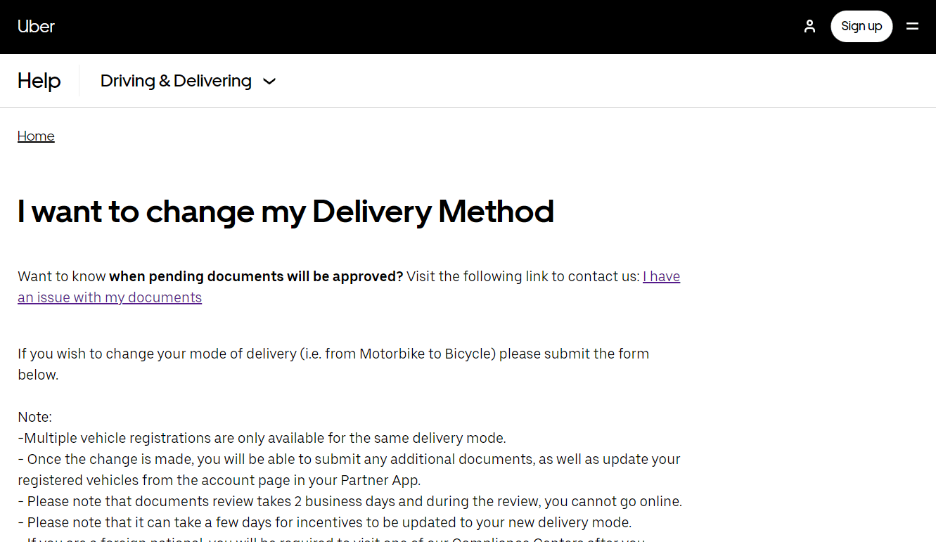 How to Change My Uber Car to Bike TechCult