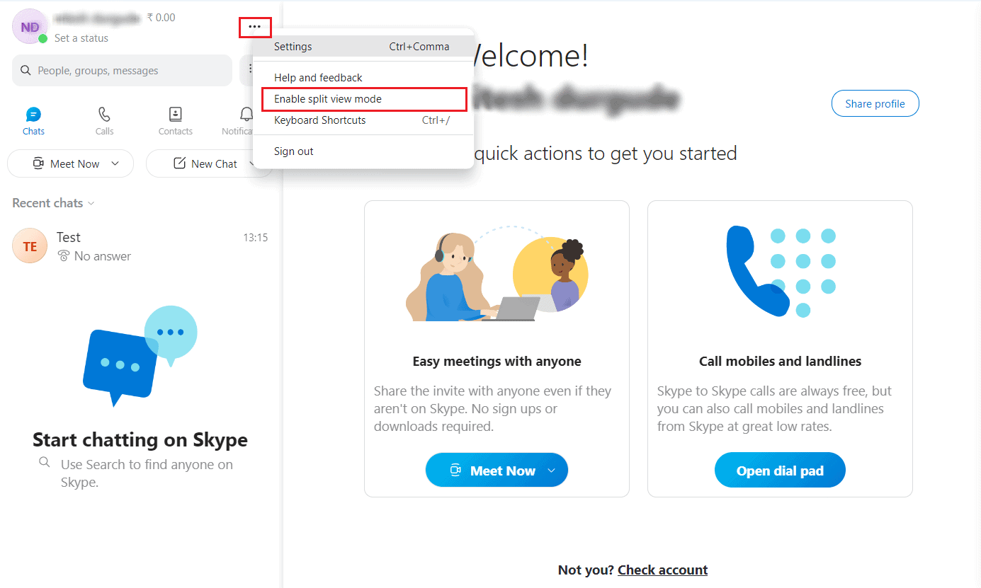 How to Get Little Skype Window Back TechCult