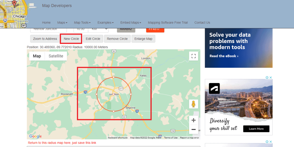 How to Draw Radius on Google Maps App TechCult