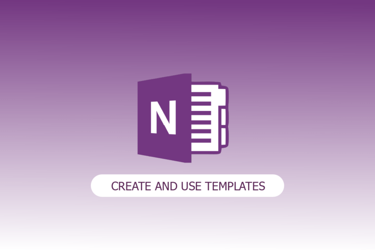 How to Create and Use Templates in OneNote TechCult