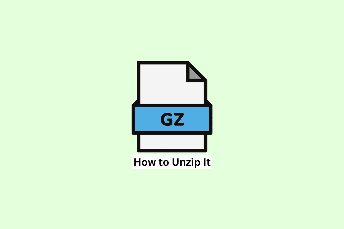 What is GZ File and How Do You UnZip It? TechCult