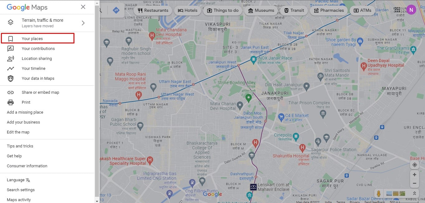 How to Remove Labels from Google Maps Map View TechCult