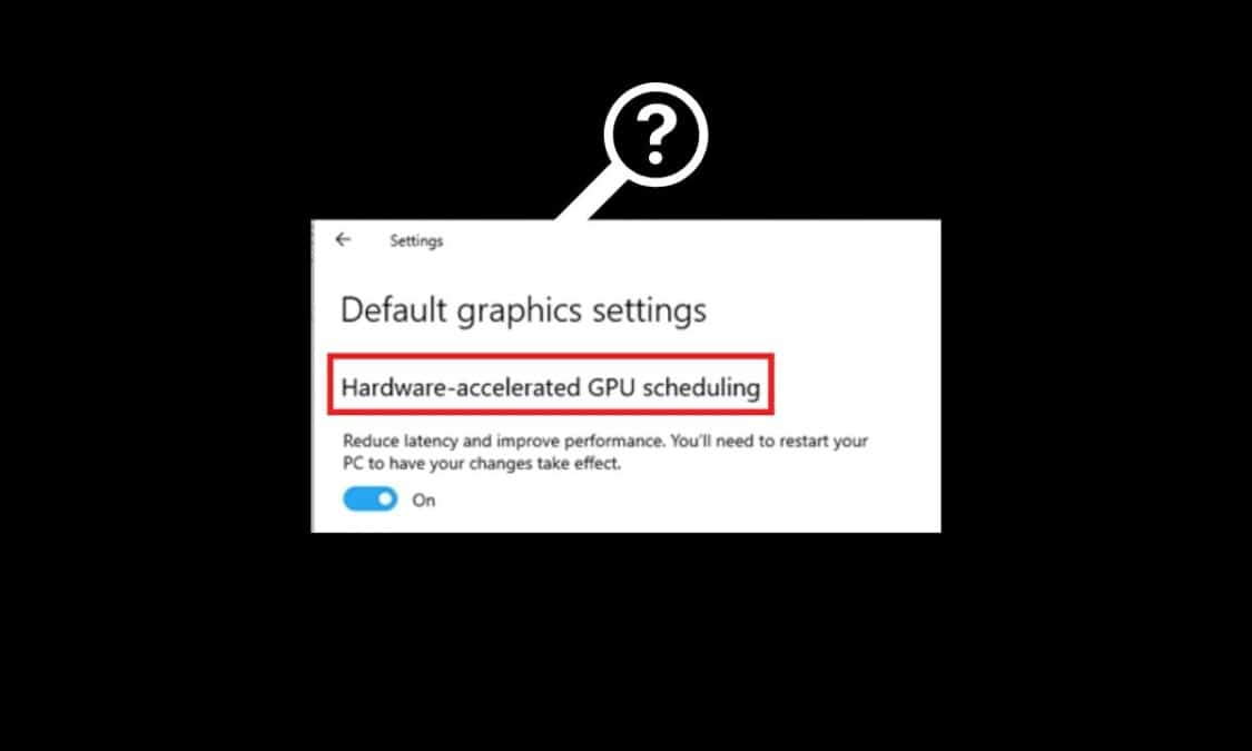 Hardware Accelerated GPU Scheduling Is It Worth Turning On? TechCult